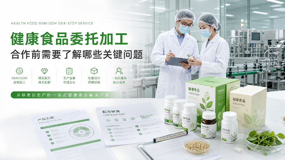 健康食品委托加工合作前需要了解哪些关键问题